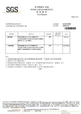 112年 SGS 水質檢驗