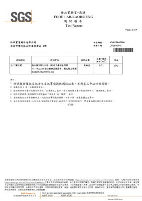 112年第四季檢驗-一品樹薯粒粉